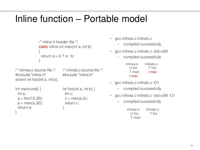 c max function
